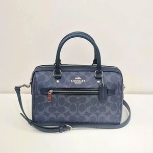 NWT Coach Rowan Satchel in Signature Canvas